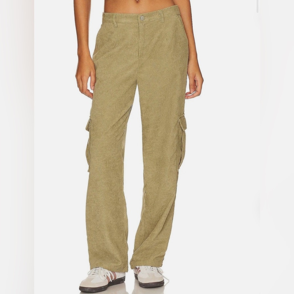 Superdown Cargo Pants - army green